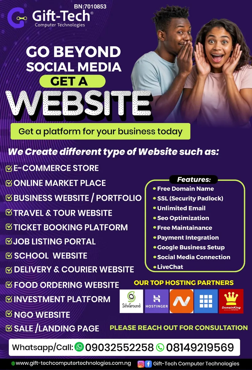 Gift-Tech Web Development service